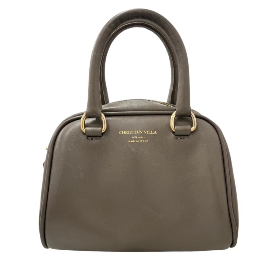 CHRISTIAN VILLA（クリスチャンヴィラ） 良品 2WAY ミニボストンバック
