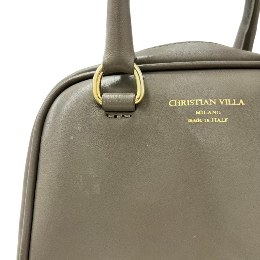 CHRISTIAN VILLA（クリスチャンヴィラ） 良品 2WAY ミニボストンバック