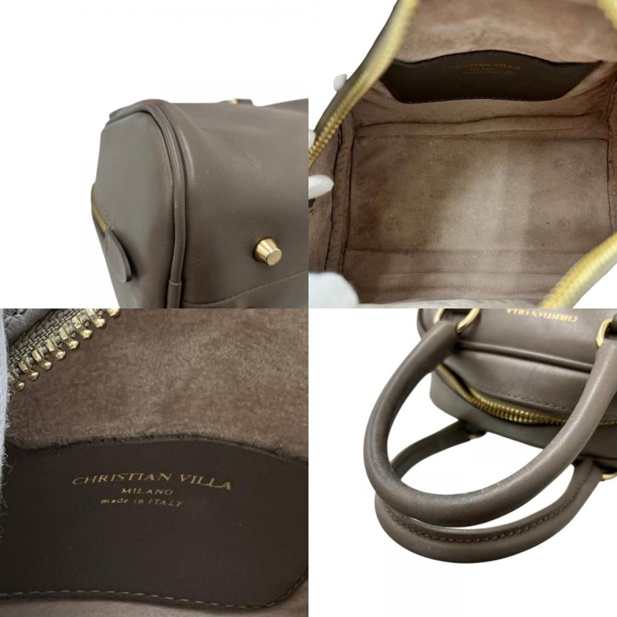 CHRISTIAN VILLA（クリスチャンヴィラ） 良品 2WAY ミニボストンバック