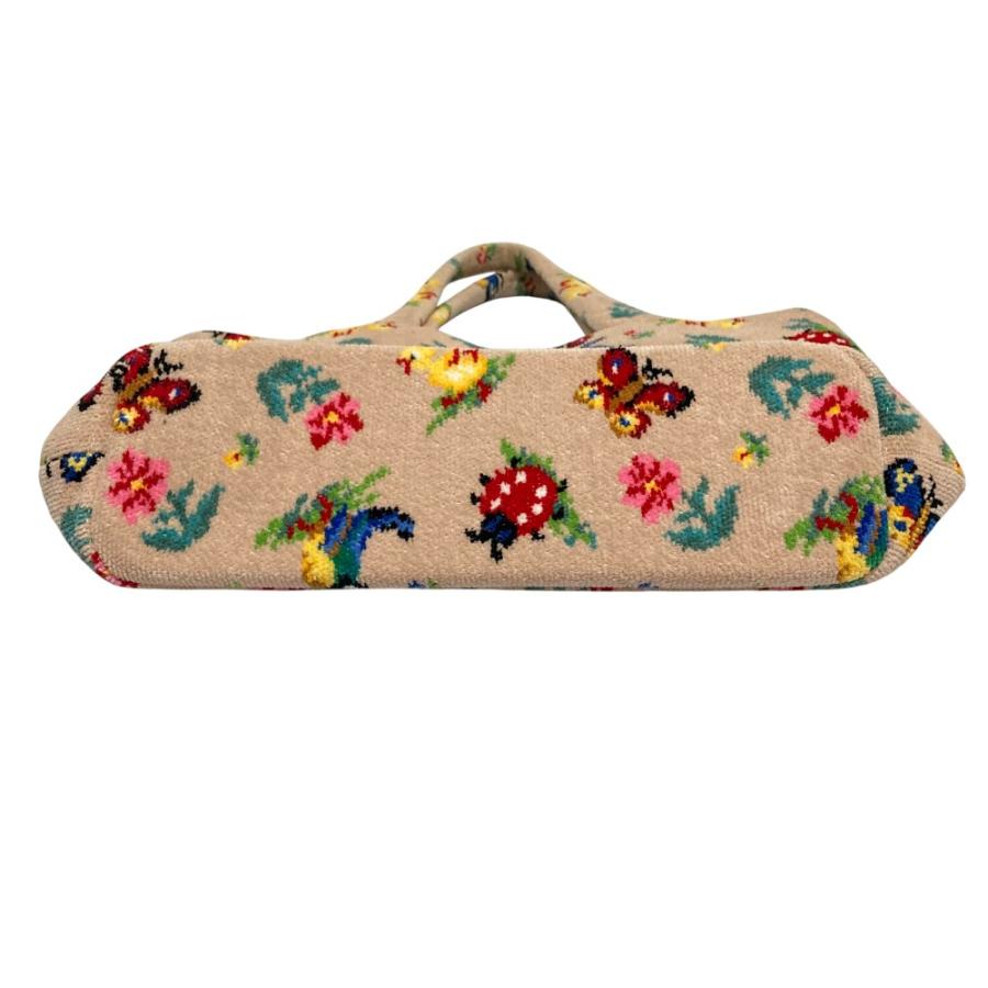 【美品】FEILERフェイラー ハイジ シュニール織 トートバッグ feiler（フェイラー） 美品 ハイジ シュニール織り トートバッグ