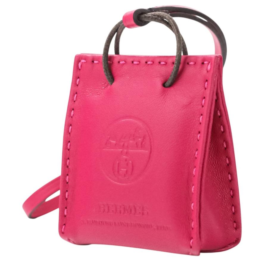 HERMES（エルメス） 美品 サックオランジュ バッグチャーム Y番 ローズ