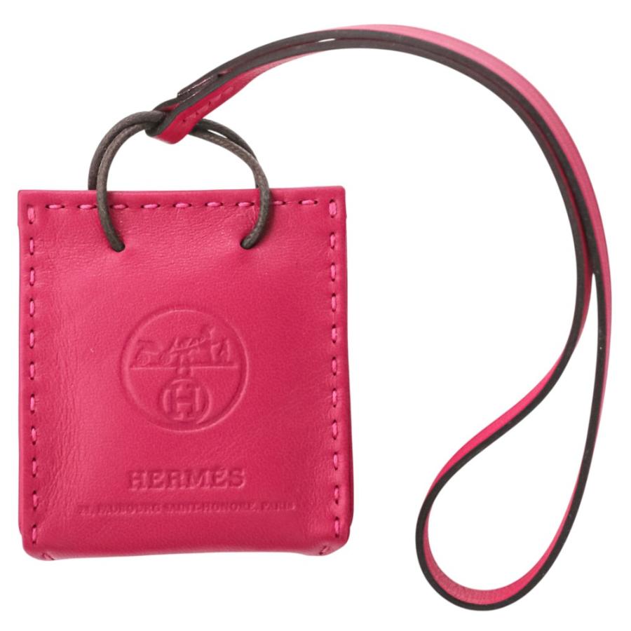 HERMES（エルメス） 美品 サックオランジュ バッグチャーム Y番 ローズ
