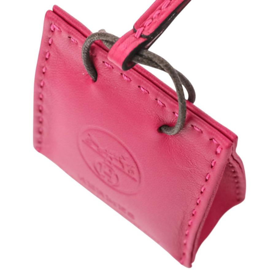HERMES（エルメス） 美品 サックオランジュ バッグチャーム Y番 ローズ 