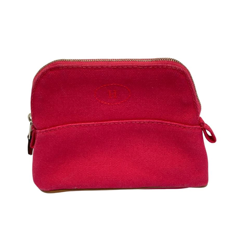 HERMES（エルメス） 良品 ボリードミニミニ キャンバスポーチ