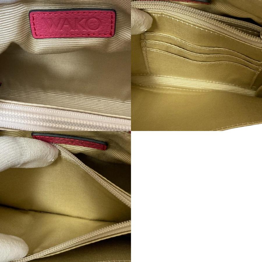 WAKO（ワコー） 美品 銀座和光 現行モデル レザー 2WAY ショルダー