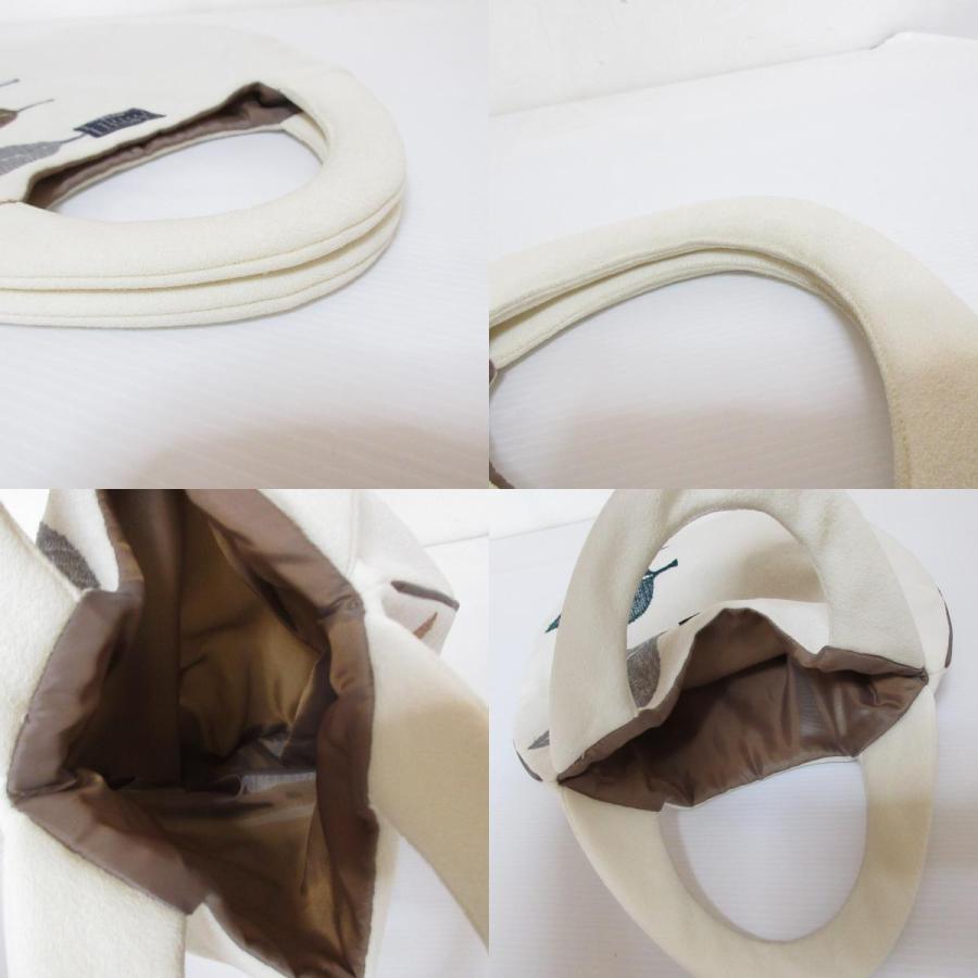 mina perhonen（ミナペルホネン） 新品同様 happa エッグバッグ ya9880
