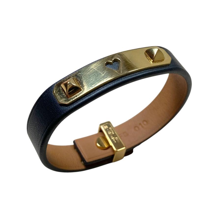 HERMES（エルメス） 良品 アス ドゥ クール ハートモチーフ GP レザー 