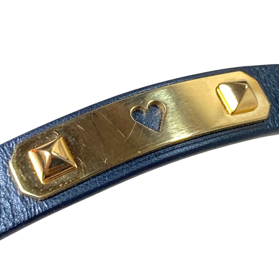 HERMES（エルメス） 良品 アス ドゥ クール ハートモチーフ GP レザー 新品未使用★エルメス★レザーブレス★ハート