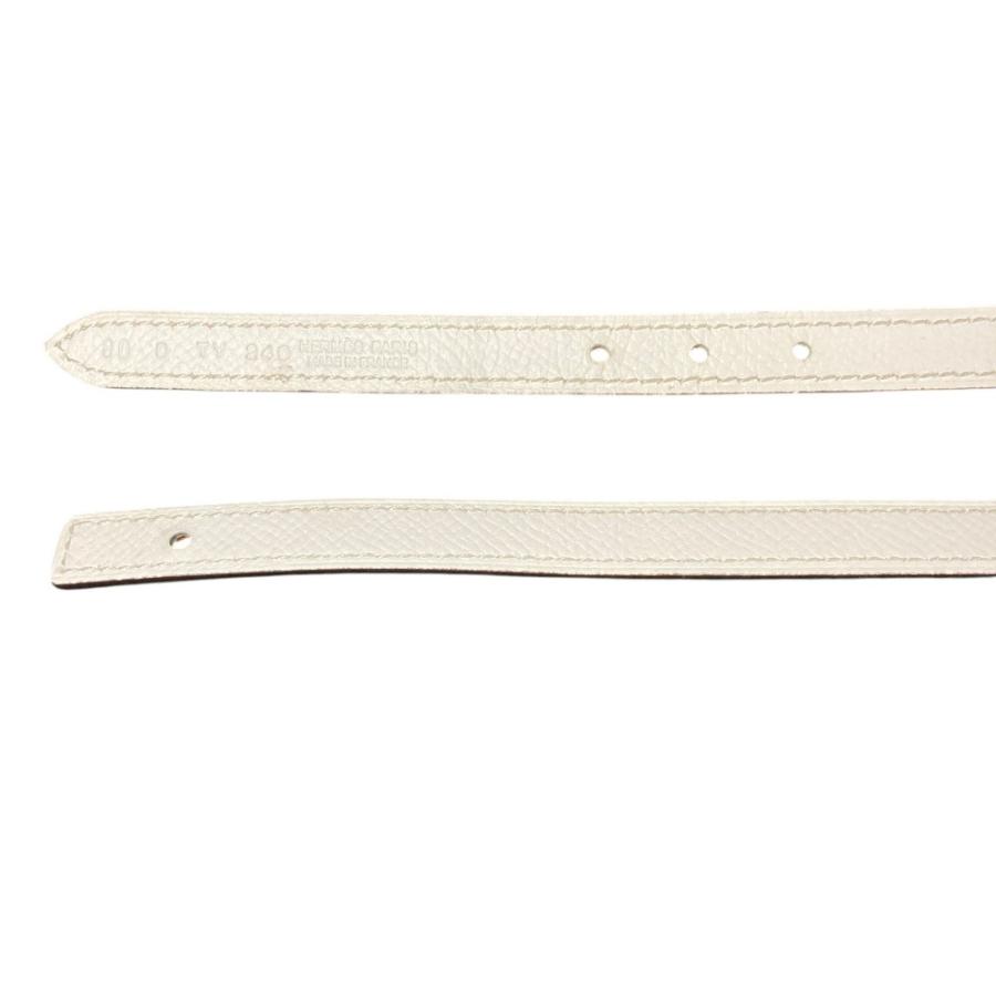 HERMES（エルメス） 美品 リバーシブルナローベルト 13mm サイズ80 