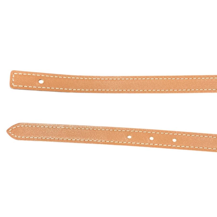 HERMES（エルメス） 美品 リバーシブルナローベルト 13mm サイズ80 