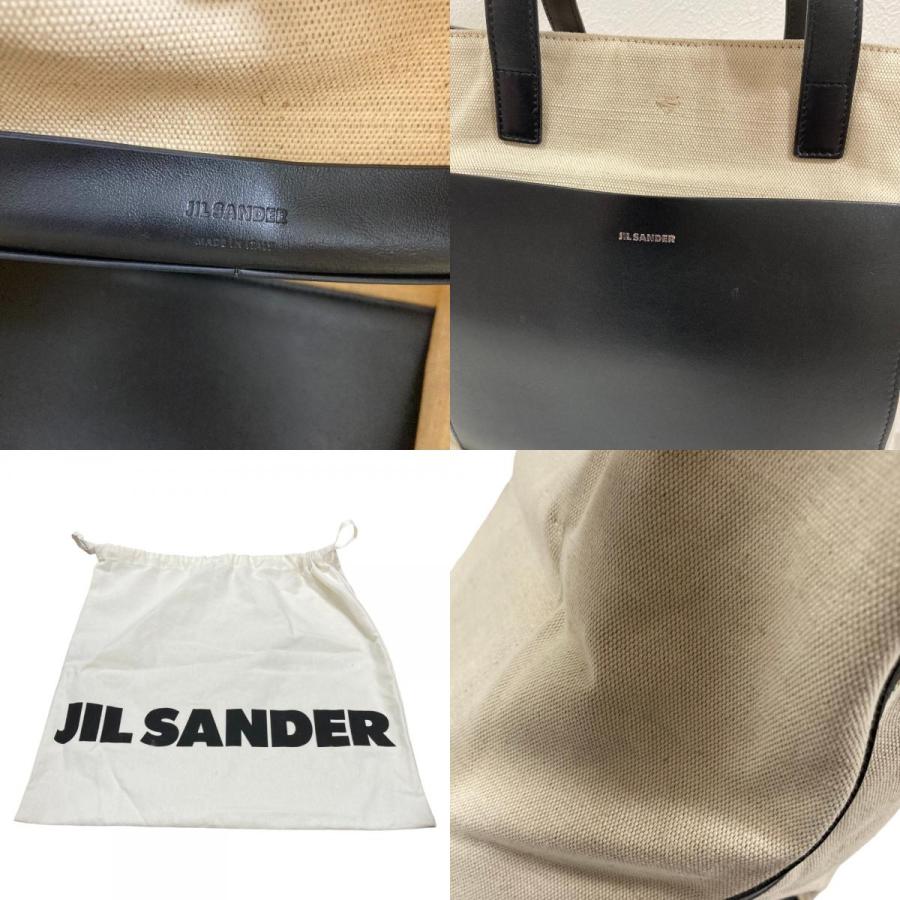 JIL SANDER（ジルサンダー） ワンダースクエア レザー×キャンバス
