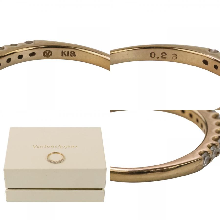 美品 Vendome Aoyama ヴァンドーム青山 K18 ダイヤモンド 0.23ct