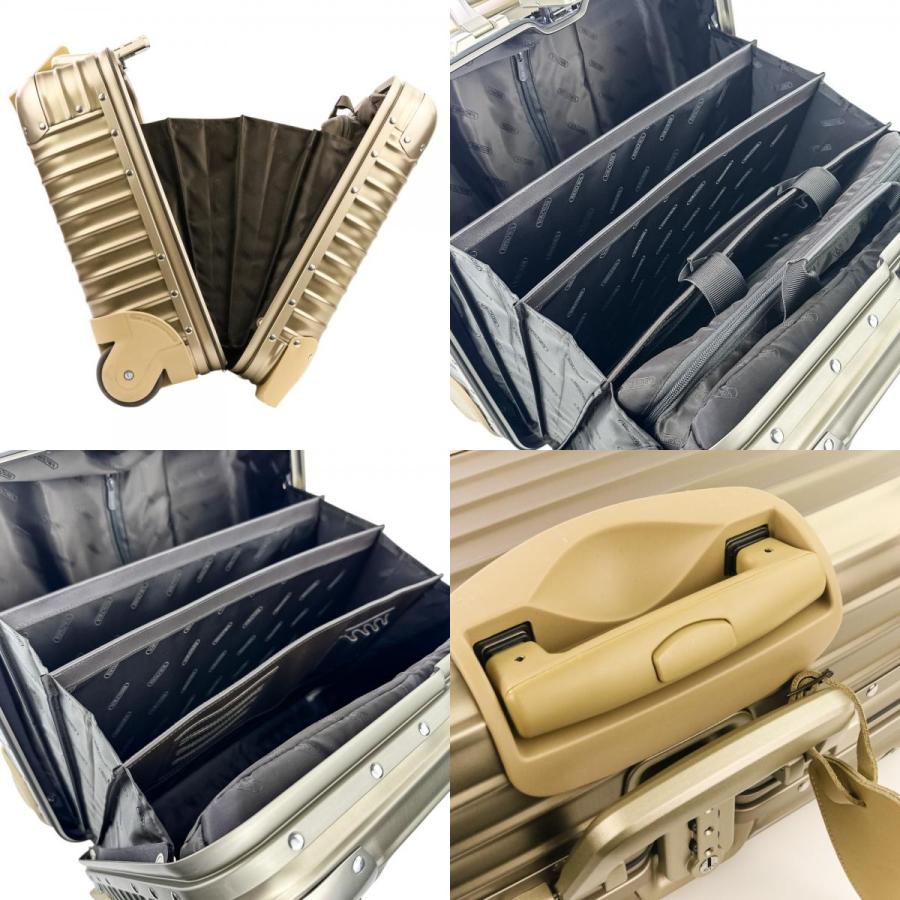 RIMOWA（リモワ） 美品 トパーズ チタニウム 920.40.03.2 28L ビジネス
