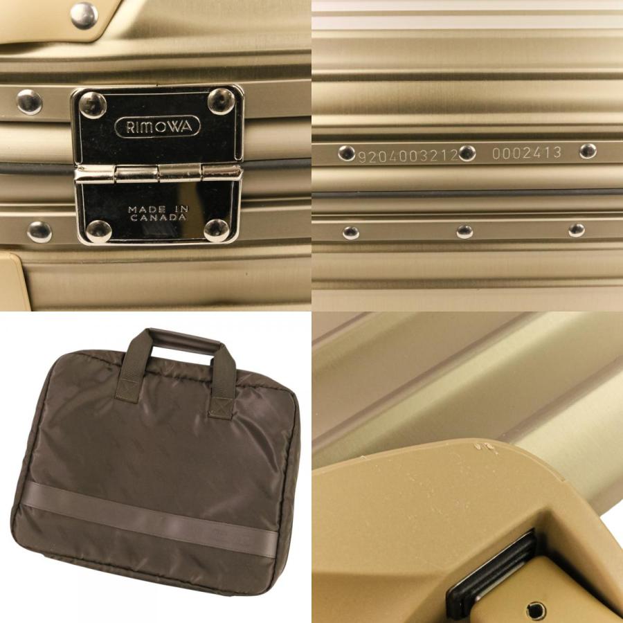 RIMOWA（リモワ） 美品 トパーズ チタニウム 920.40.03.2 28L ビジネス