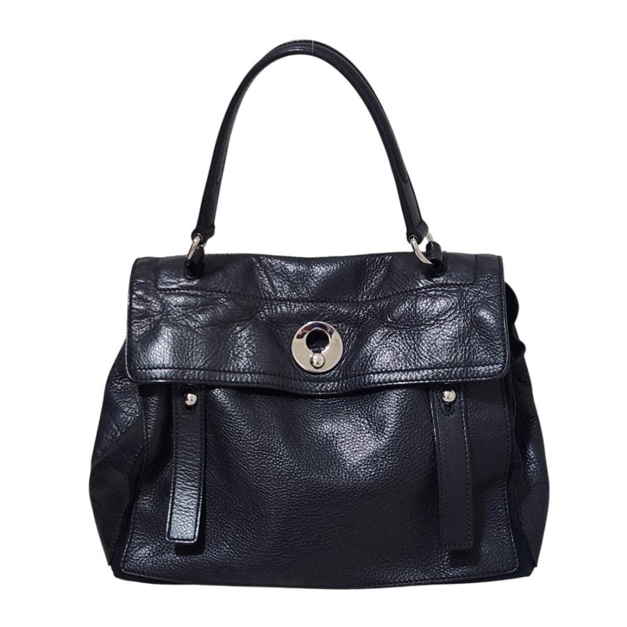 良品 Yves Saint Laurent イヴサンローラン レザーハンドバッグ