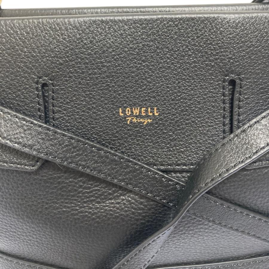美品 LOWELL Things ロウェルシングス Legacy レザーミニショルダーバッグ ブラック レディース 古着 中古 USED LOWELL things（ロウェル シングス） 美品 Legacy レザーミニ