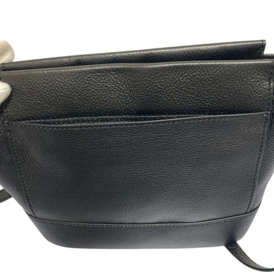 美品 LOWELL Things ロウェルシングス Legacy レザーミニショルダーバッグ ブラック レディース 古着 中古 USED LOWELL things（ロウェル シングス） 美品 Legacy レザーミニ