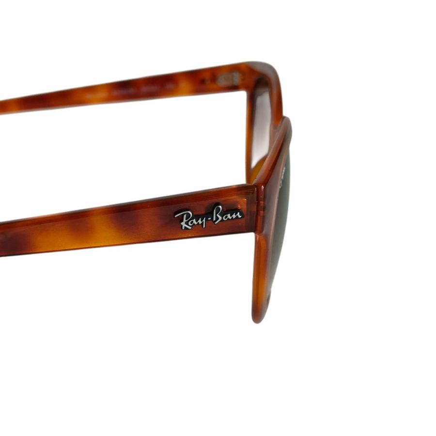 美品 Ray-Ban レイバン べっ甲柄 セルフレーム サングラス 眼鏡 アイウェア RB4324 50□21-150 キャメルマーブル メンズ レディース 古着 中古 USED Ray-Ban（レイバン） 美品 べっ甲柄 セルフレーム サングラス 眼鏡