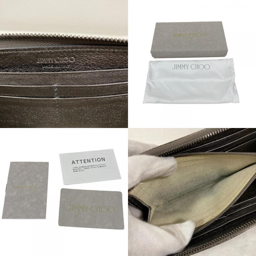 JIMMY CHOO（ジミーチュウ） 良品 スタースタッズ ラウンドジップ