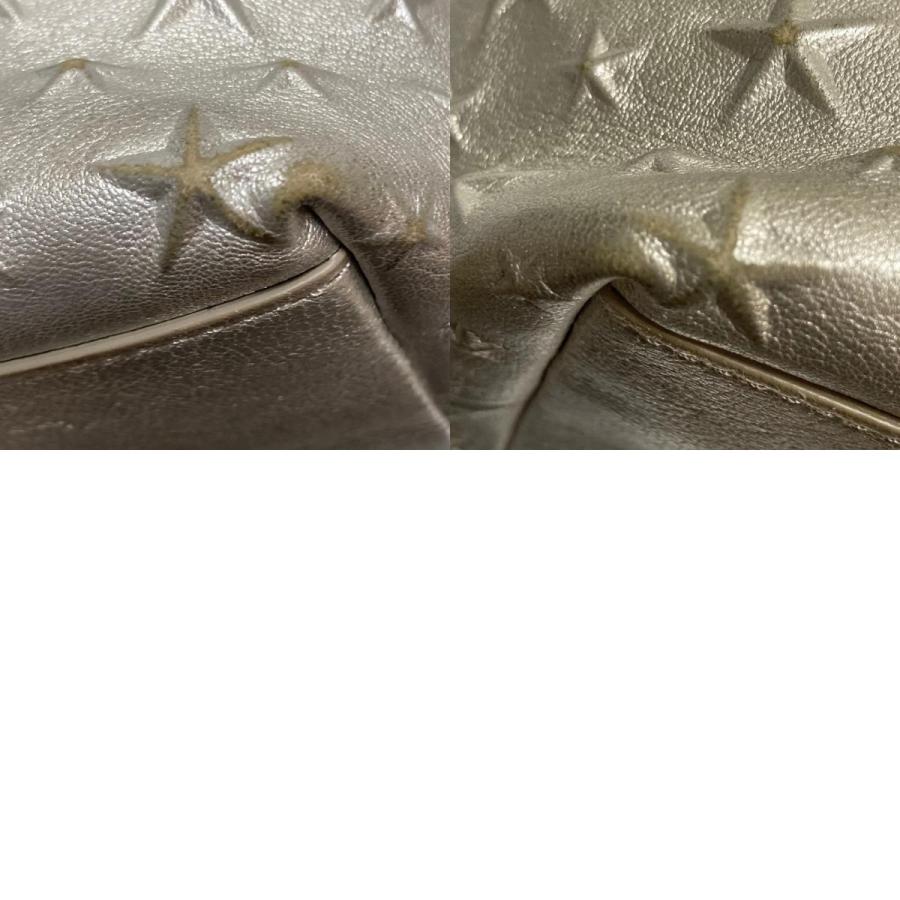 良品 JIMMY CHOO ジミーチュウ ミニサラ スターエンボス 2WAY 