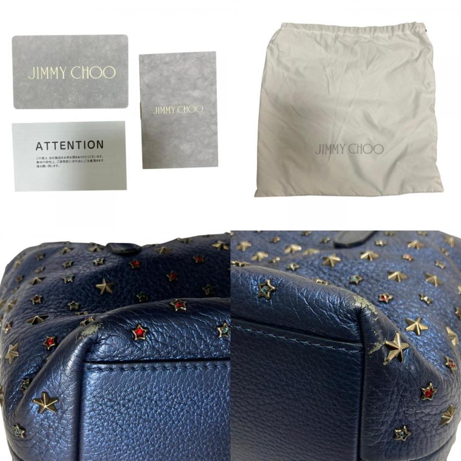 JIMMY CHOO（ジミーチュウ） 良品 ミニサラ カラースタースタッズ 2WAY