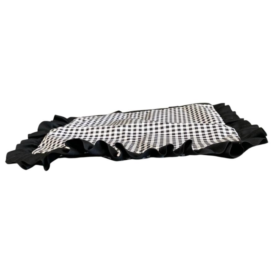 LeSportsac（レスポートサック） 美品 RUFFLE TOTE ギンガムチェック 