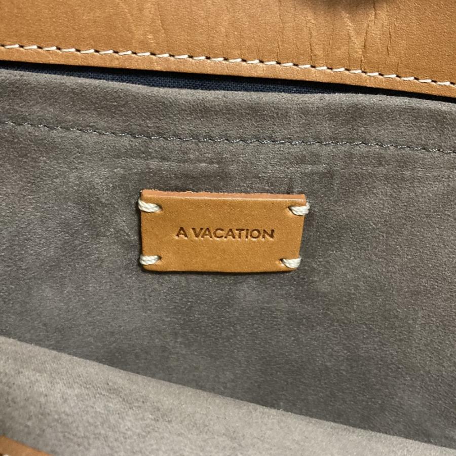 美品 A VACATION アヴァケーション TANK ベロア トートバッグ マルチカラー レディース 古着 中古の画像