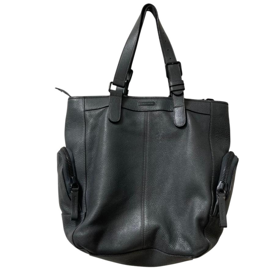 GIORGIO ARMANI 良品 ジョルジオアルマーニ レザー ハンドバッグ 