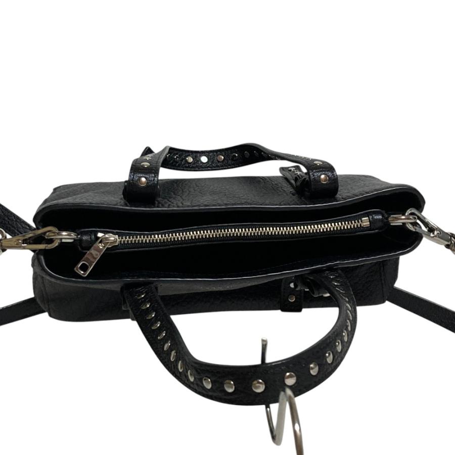 MARC JACOBS（マーク・ジェイコブス） 美品 スタッズハンドル レザー 