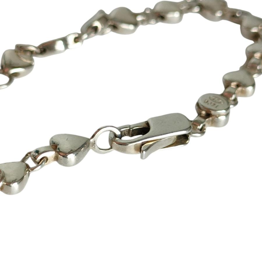 TIFFANY&Co.（ティファニー） 美品 TIFFANY&Co 925 パフハートブレス