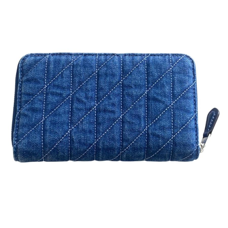 COACH（コーチ） 新品同様 デニム ミディアム ID ジップウォレット 
