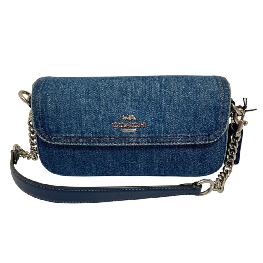 COACH（コーチ） 未使用 デニム ヘイリー フラップ 2way バッグ CAN96 