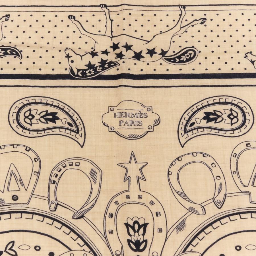 HERMES（エルメス） 良品 カレジェアン カレ140 CHEVAL de COEUR