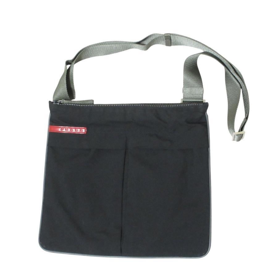 良品 PRADA プラダスポーツ ヴィンテージ ナイロン ショルダーバッグ