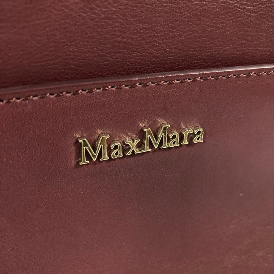 Max Mara（マックスマーラ） 美品 レザー 2way ハンドバッグ