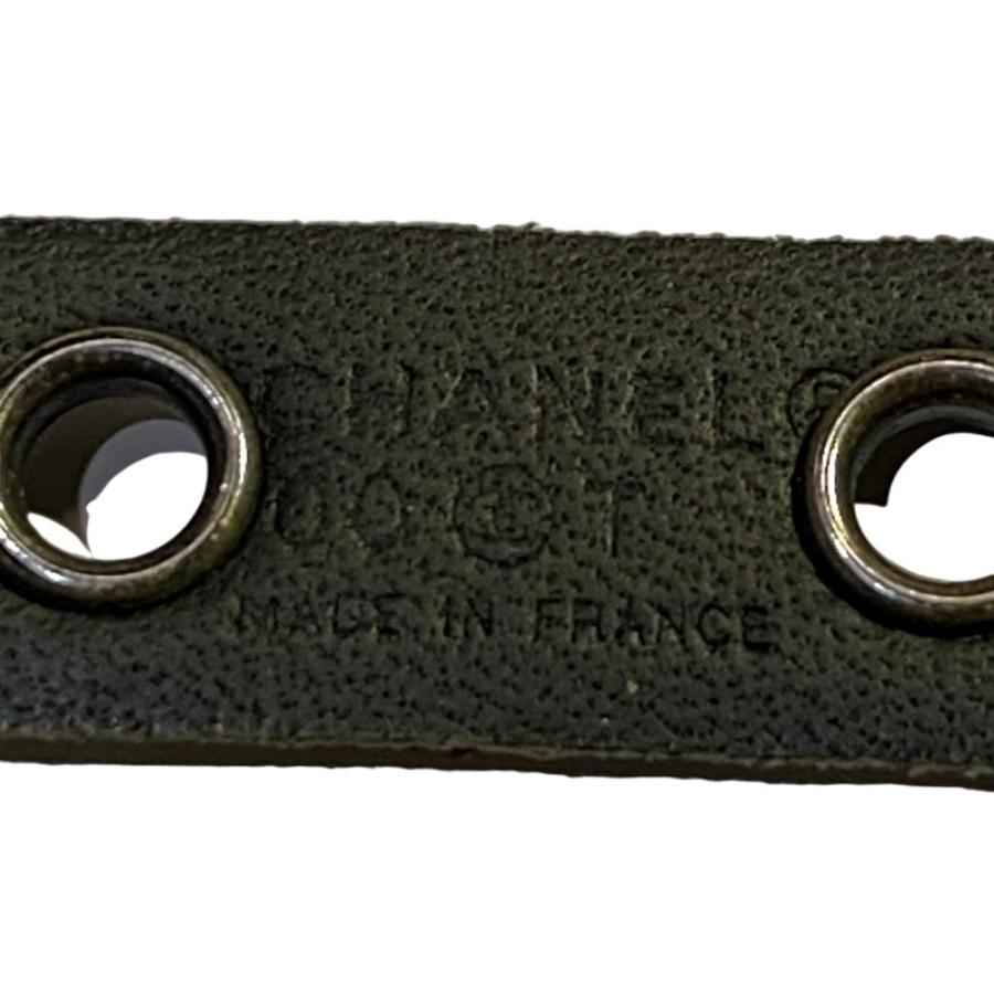 CHANEL（シャネル） 00T ココマーク パイソン レザー ブレスレット 