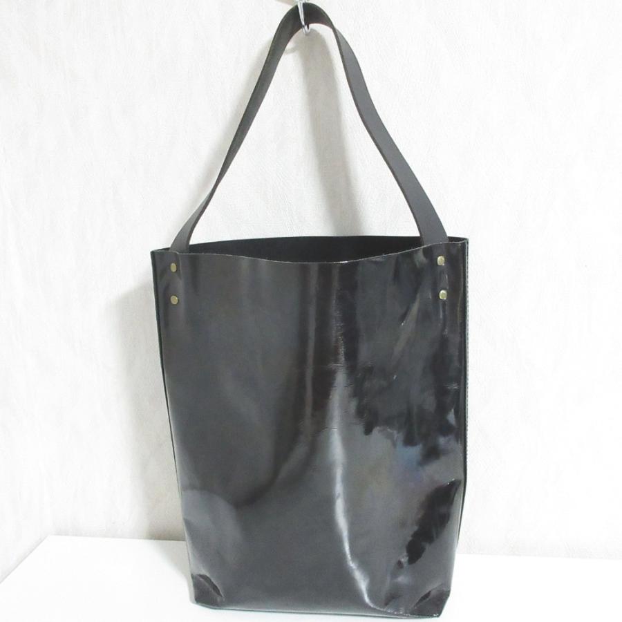 TEMBEA テンベア バゲットトート レザー ブラック TEMBEA テンベア バゲットトート レザー ブラック BAGUETTE TOTE