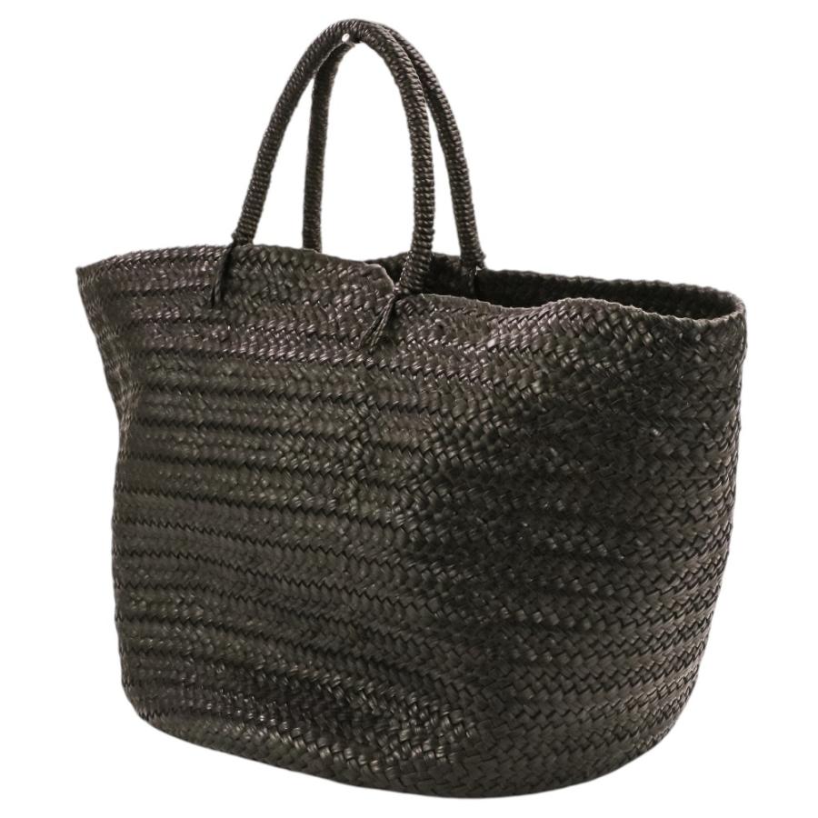 Aeta 黒 レザーハンドバッグ 保存袋付き Aeta 美品 アエタ レザーバスケット LEATHER BASKET L ハンドバッグ