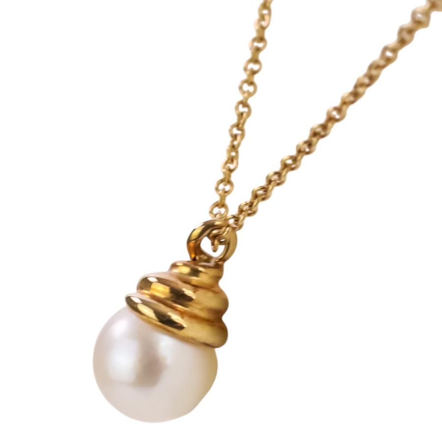 TIFFANY&Co.（ティファニー） 美品 Tiffany & Co. 750 K18YG アコヤ