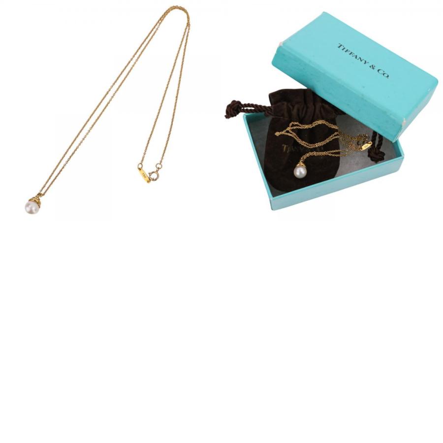 TIFFANY&Co.（ティファニー） 美品 Tiffany & Co. 750 K18YG アコヤ