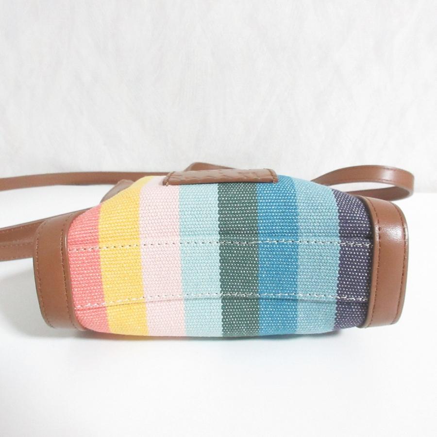 美品 Paul Smith ポールスミス アーティストストライプキャンバス 