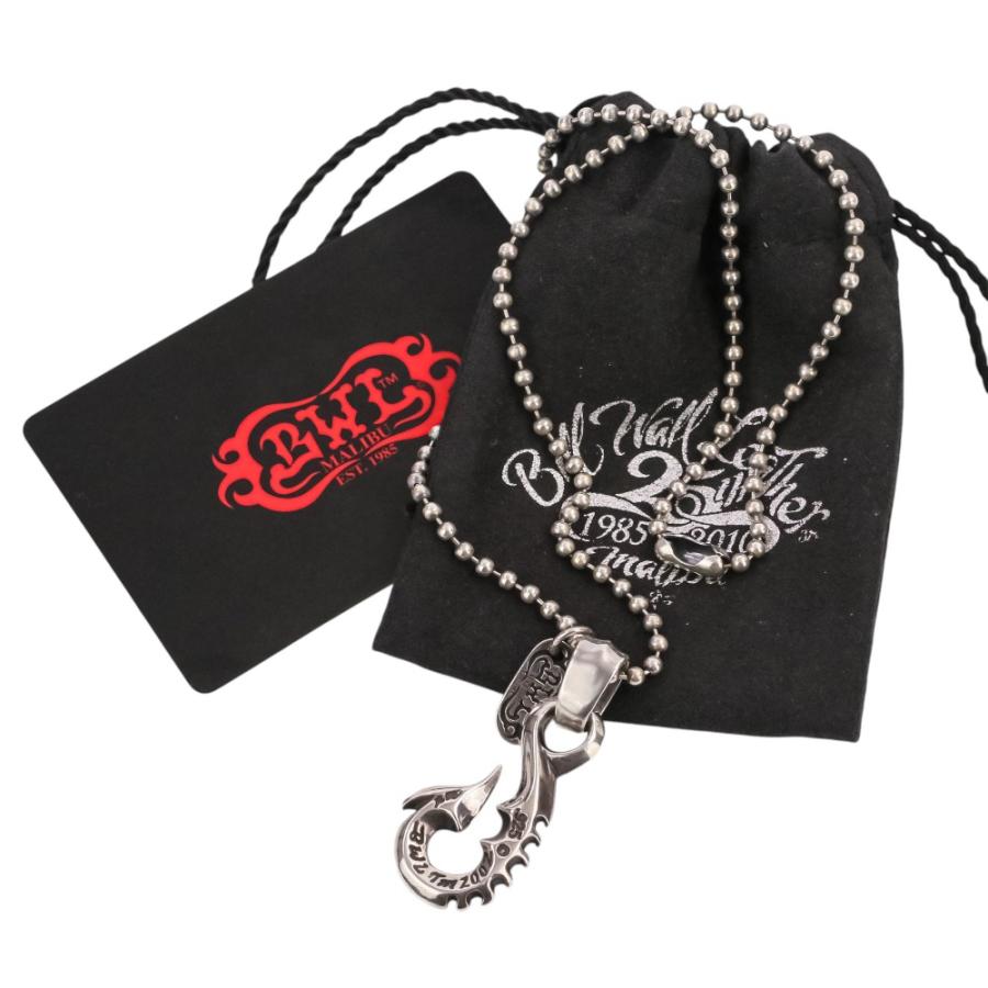 BILL WALL LEATHER（ビルウォールレザー） 美品 925 フィッシュフック