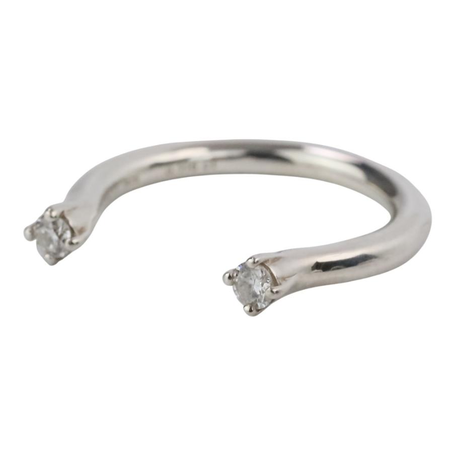 LOLO（ロロ） 美品 LORO D ring 03 925 ダイヤモンド0.116ct リング