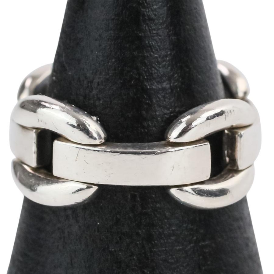 LOLO（ロロ） 美品 LORO VO ring 01 dia 925 リング 指輪 9号 シルバー