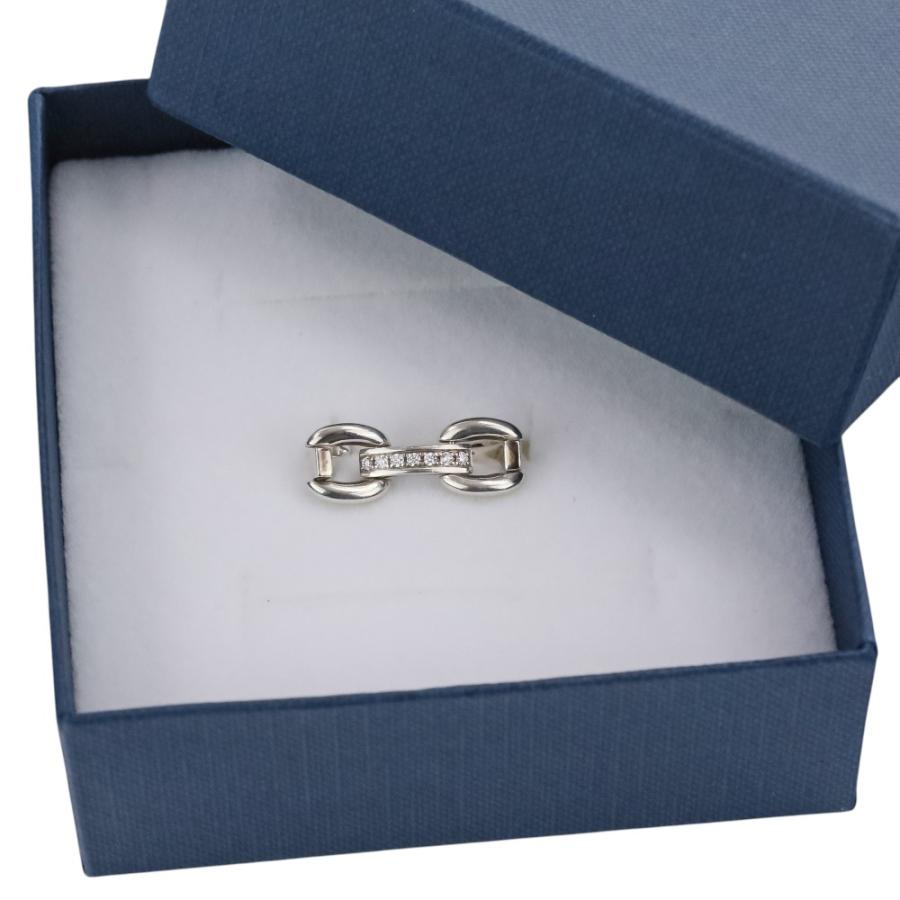 LOLO（ロロ） 美品 LORO VO ring 01 dia 925 リング 指輪 9号 シルバー