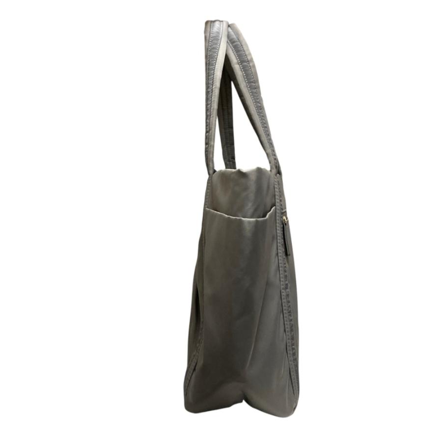 TOCCA（トッカ） 美品 SOSTA POCKETTOTE ロゴプリント ギャザー トート