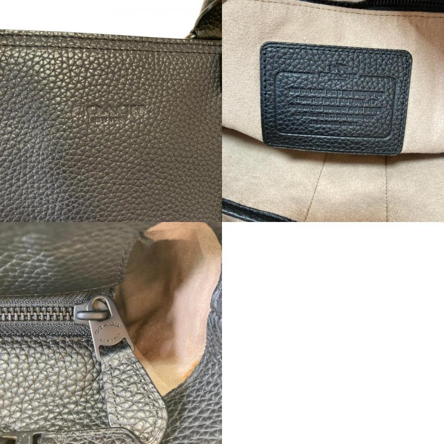 COACH（コーチ） 良品 メトロポリタン レザー トートバッグ ブラック