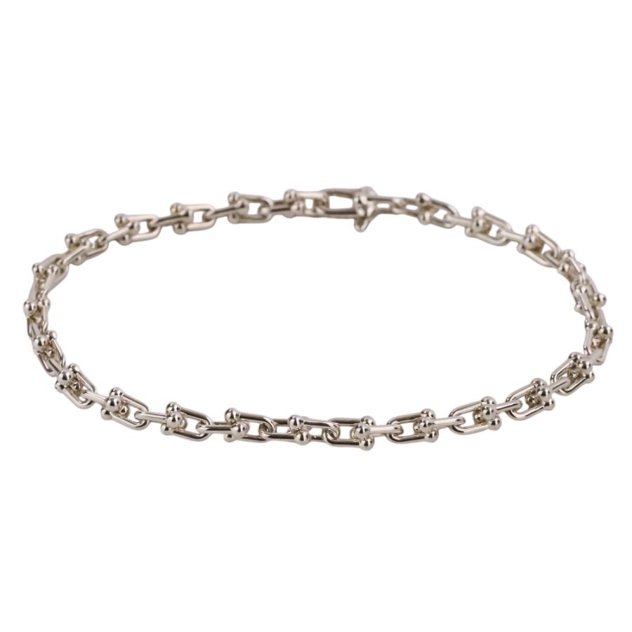 d161 美品　ティファニー　ハードウェア　マイクロリンク　ブレスレット　925 TIFFANY&Co.（ティファニー） 美品 Tiffany & Co. ハードウェア