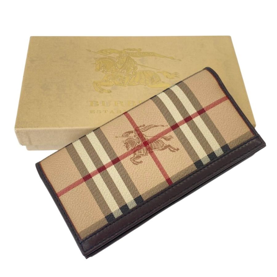 BURBERRY（バーバリー） 新品同様 ノバチェック 札入れ 財布 ロング
