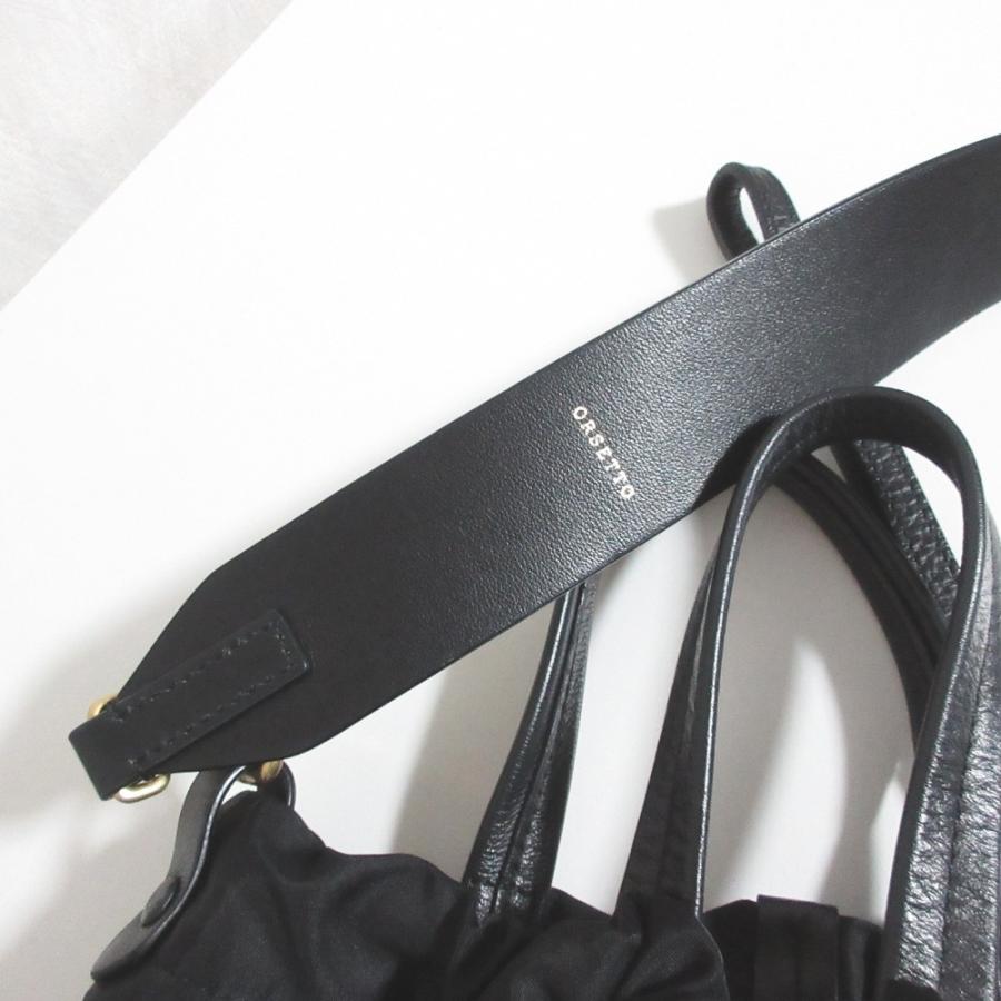 ORSETTO（オルセット） 良品 パイソン柄ショルダーストラップ付き